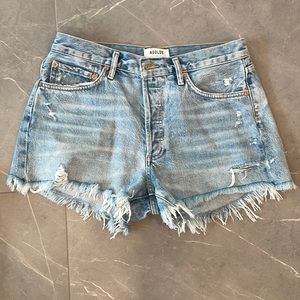 Agolde Parker Denim Shorts size 28